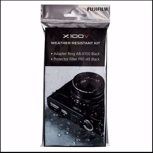 Fujifilm Weather Resistant Kit Sort Adapterring for filter til X100VI Fujifilm Weather Resistant Kit Sort Adapterring for filter til X100VI