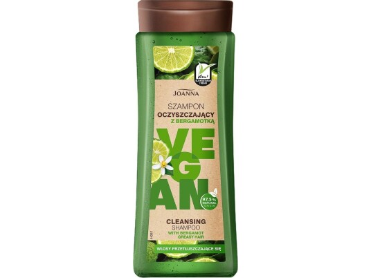 Joanna*Vegan Bergamot Purifying Shampoo 300Ml