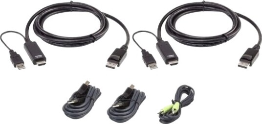 Aten 2L-7D02uhdpx5 1.8 M Usb Usb Hdmi Sort Displayport Aten 2L-7D02uhdpx5 1.8 M Usb Usb Hdmi Sort Displayport