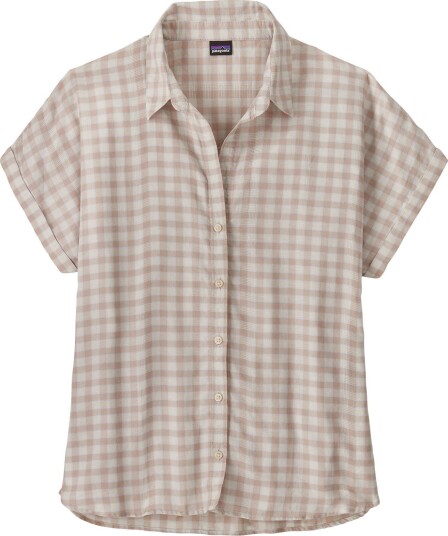 Patagonia Women's Lightweight A/C Shirt Fresh Water: Fleck Blue S Patagonia Women's Lightweight A/C Shirt Fresh Water: Fleck Blue S