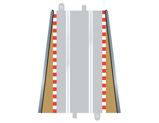 Scalextric C8233 Lead in / Lead Out Borders x 2 Scalextric C8233 Lead in / Lead Out Borders x 2