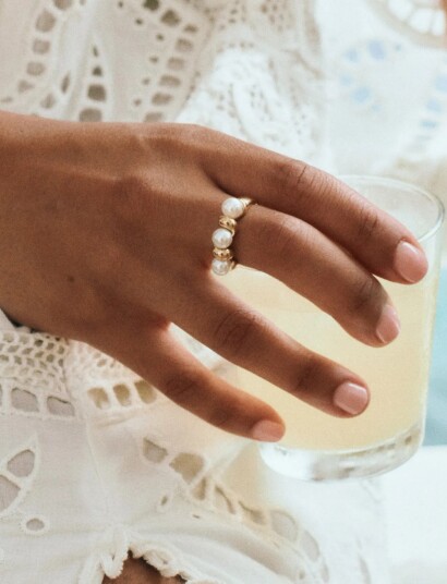 Edblad Margot Ring Gold Xs Gold XS