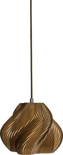 Crème Atelier Soft Serve 01 Taklampe Karamell/ Krom