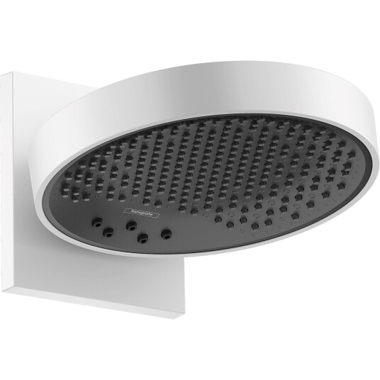 Hansgrohe Rainfinity Hodedusj 250 Ø250 mm, 3jet, EcoSmart, Hvit Matt Hansgrohe Rainfinity Hodedusj 250 Ø250 mm, 3jet, EcoSmart, Hvit Matt