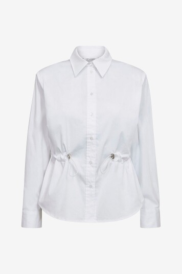 co’couture - Skjorte SannaCC Tie Waist - Hvit
