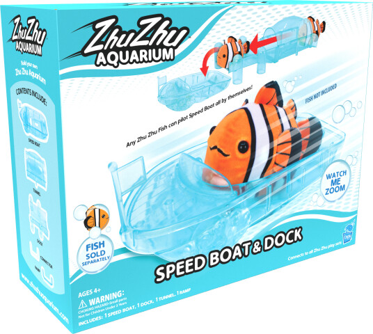 Zhu Zhu Pets Zhu Zhu Fisk Båt/Dokk Z1002