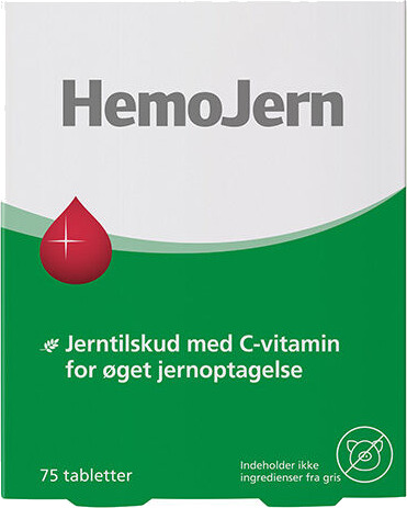 Longo Vital HemoJern - 75 Tabletter