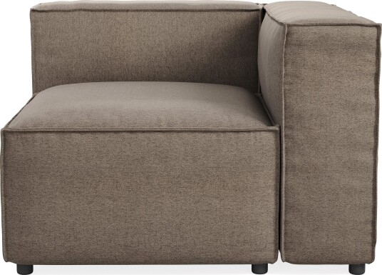Cubo 1 seters Høyremodul i Stoff 108 cm bred Grå