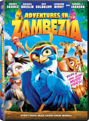 Adventures In Zambezia DVD Adventures In Zambezia DVD