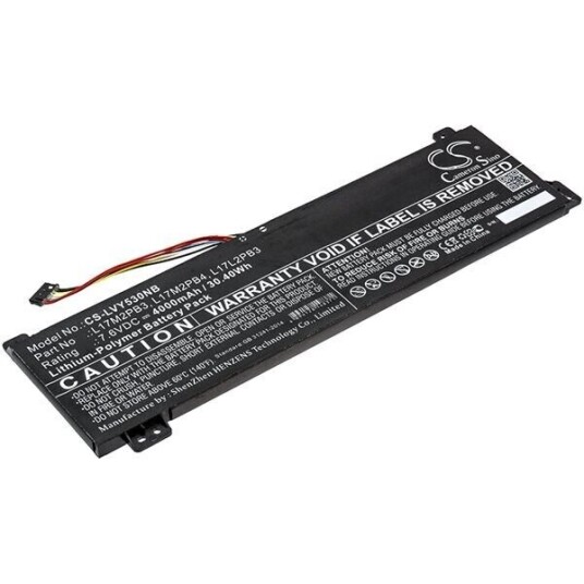Lenovo Yoga V530-15 batteri (4000 mAh 7.6 V, Sort) Lenovo Yoga V530-15 batteri (4000 mAh 7.6 V, Sort)