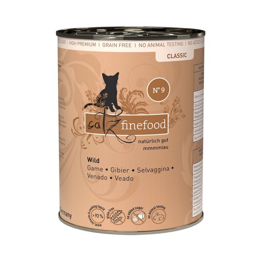 Catz Finefood Bokser 6 X 400 G Vilt