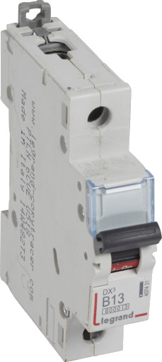 Legrand DX3 MCB automatsikring B13 1P 1M 6/10kA