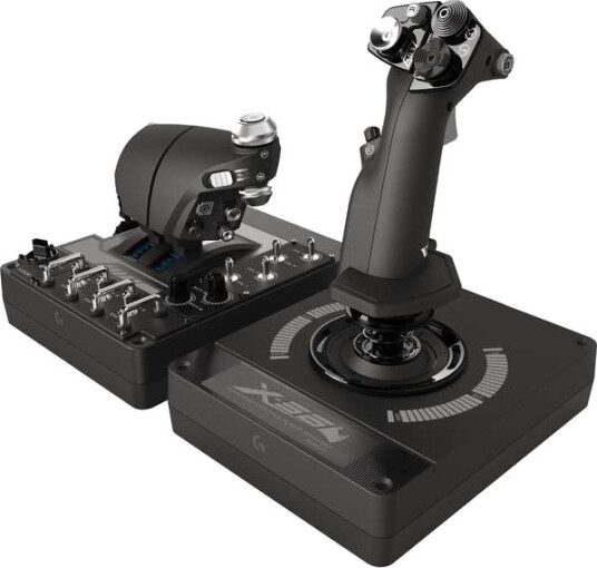 Logitech G Saitek Farm Sim Controller Ratt + G X56 HOTAS 945 000062 945 000059