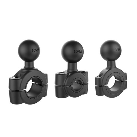 Feste RAM Mounts Torque Rail Base Størrelse B Liten