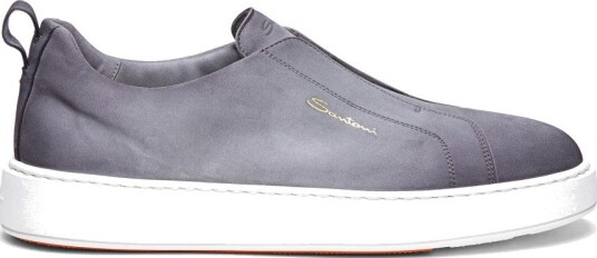 Santoni Herre Sko Grå 41 1/2 EU,