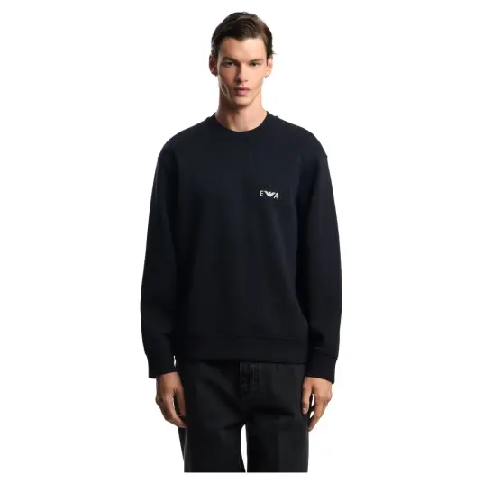 Emporio Armani, Herre, Gensere & Hettegensere, Blå, S, Emporio Armani, Herre, Gensere & Hettegensere, Blå, S,