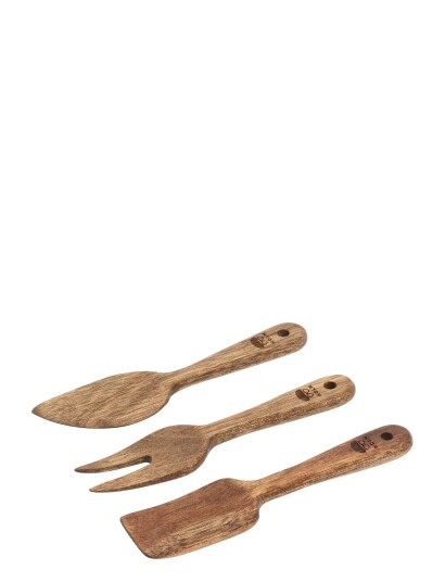 Holm Ostesæt 14 Cm 3 Dele Akacietræ 14 CM x 15.2