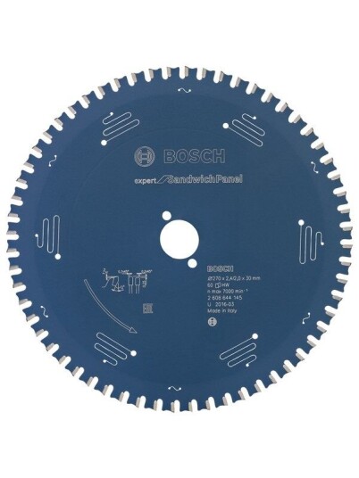 Bosch Sirkelsagblad Expert for Sandwich Panel 270 x 30 x 2,4 mm, 60 Bosch Sirkelsagblad Expert for Sandwich Panel 270 x 30 x 2,4 mm, 60