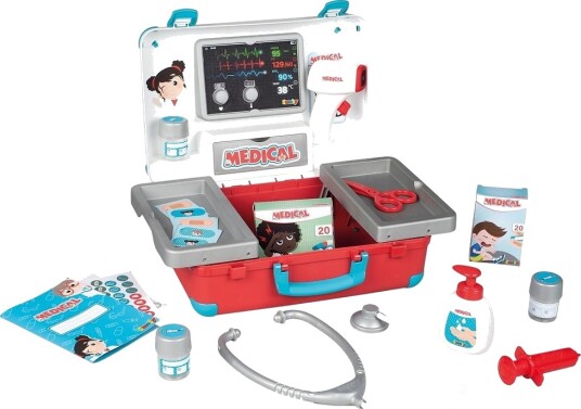 Smoby doktorkoffert med 12 deler 35x28 cm Smoby doktorkoffert med 12 deler 35x28 cm