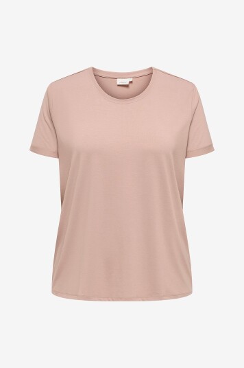 Only Carmakoma   Topp carMoster S/S Fold UP Top Jrs   Grå