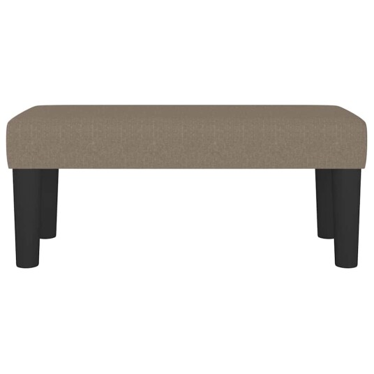  benk Gråbrun 70 x 30 x 30 cm stoff