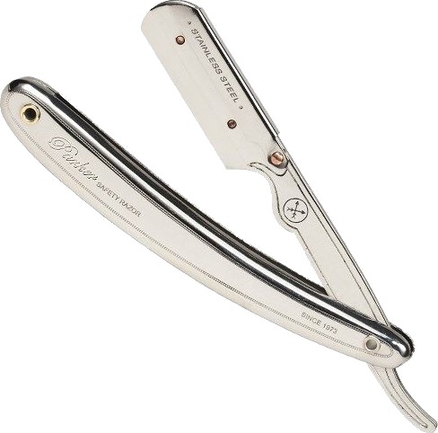 Parker Shaving Rakkniv Barber Stainless Steel Parker Shaving Rakkniv Barber Stainless Steel
