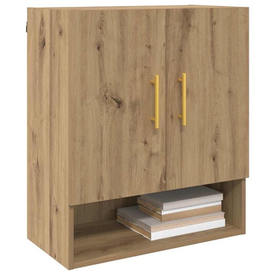 Veggskap Veggmontert artisan eik 60 x 31 x 70 cm Konstruert tre Veggskap Veggmontert artisan eik 60 x 31 x 70 cm Konstruert tre