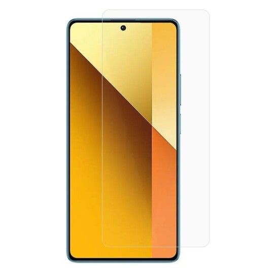INCOVER Xiaomi Redmi Note 13 (5G) Arc Edge Herdet Glas Skjermbeskytter - Case Friendly - Gjennomsiktig