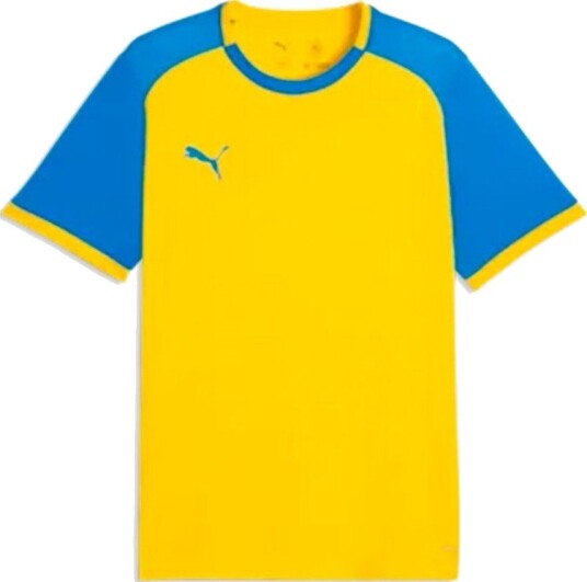PUMA Spillerdrakt teamLIGA26 Matchday   Raskere gul/blå/blå Barn størrelse 152 cm