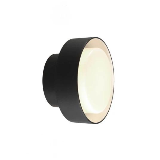 MARSET - Plaff-On Utendørs Vegglampe/Taklampe Svart
