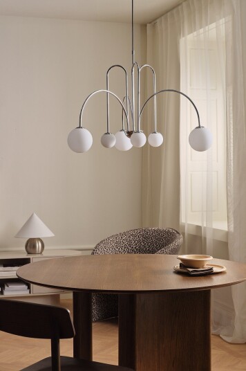 Ellos Home Taklampe Sophisticated Krom Ellos Home Taklampe Sophisticated Krom
