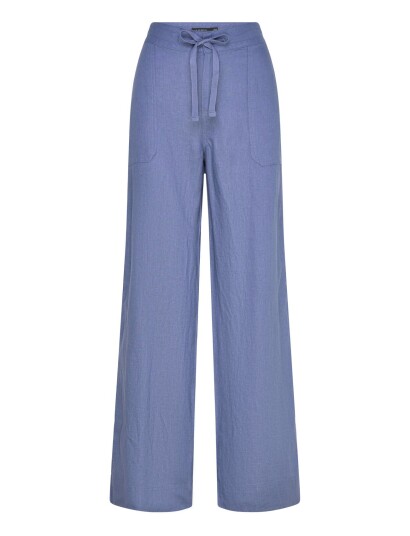 Lauren Ralph Lauren Linen Wide Leg Pant Blue 38 Lauren Ralph Lauren Linen Wide Leg Pant Blue 38