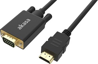 Akasa Ak Cbhd26 20Bk 2 M Hdmi Type A Standard Vga D Sub Hankjønn Hankjønn Rett Akasa Ak Cbhd26 20Bk 2 M Hdmi Type A Standard Vga D Sub Hankjønn Hankjønn Rett