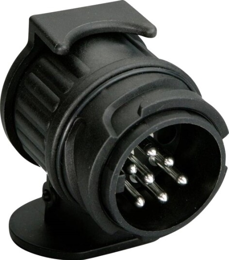 Iwh 010210 Tilhengeradapter [Stikkontakt 13 Pins   Plugg 7 Pins] Plast 010210