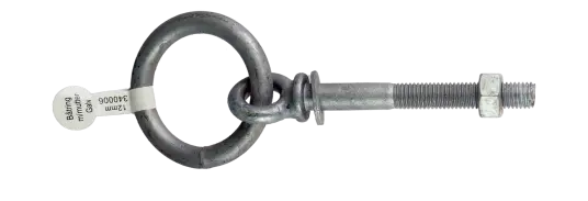 CAL Båtring m/ løs ring   Galvanisert stål   12x100 mm