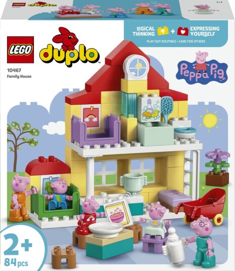 Lego Duplo Peppa Gris Hus - Byggeleker for Barn