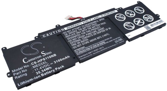 Batteri til HP 11-D001TU etc