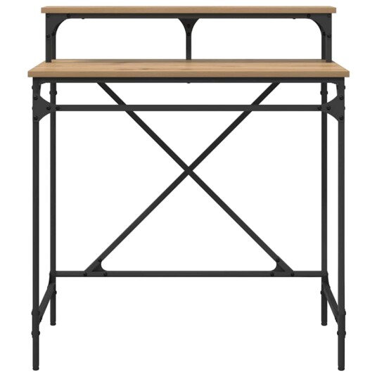 Skrivebord Artisan Eik 80 x 50 x 90 cm Konstruert tre