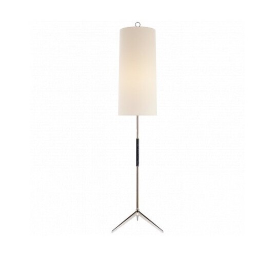 Frankfort Floor Lamp Polished Nickel