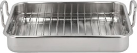 Ovnspanne med rist Endurance 35 x 26 x 6 cm Stål