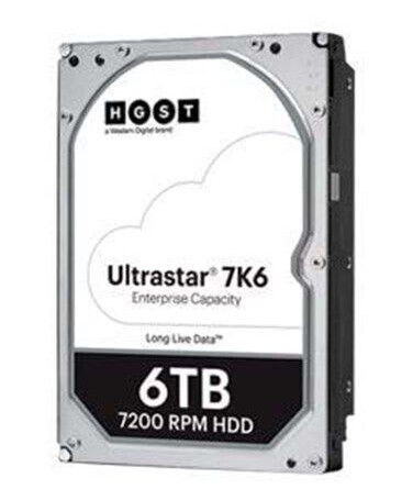 HGST Ultrastar 6TB Harddisk 3.5" 7200 RPM SATA-600 med 256MB Cache