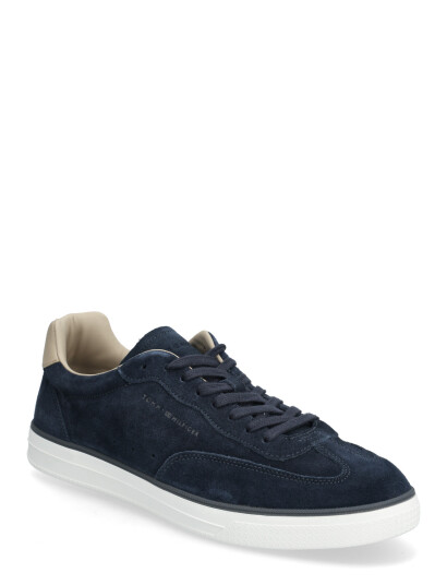 Tommy Hilfiger Th Lo Lux Suede - Navy - 43