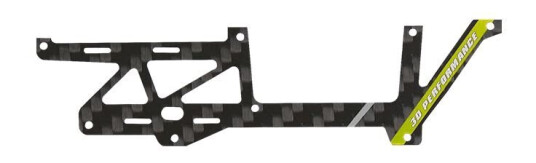 OMP OSHM1213Y Fuselage Right Carbon Fiber Yellow