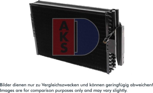 Kondensator, klimaanlegg AKS DASIS 422036N