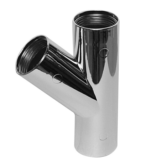 Faluvulk 32 mm X 45 Grd T-Rør Med 3 Muffer Faluvulk 32 mm X 45 Grd T-Rør Med 3 Muffer