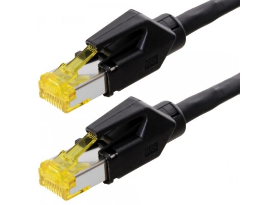 Tecline S/Ftp Cat6a 3M 3 M Cat6a S/Ftp S Stp Rj 45 Rj 45 Sort 78003S