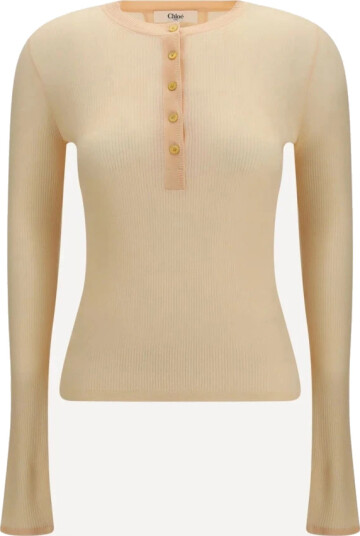 Chloé Dame Topper Oransje M, Chloé Dame Topper Oransje M,