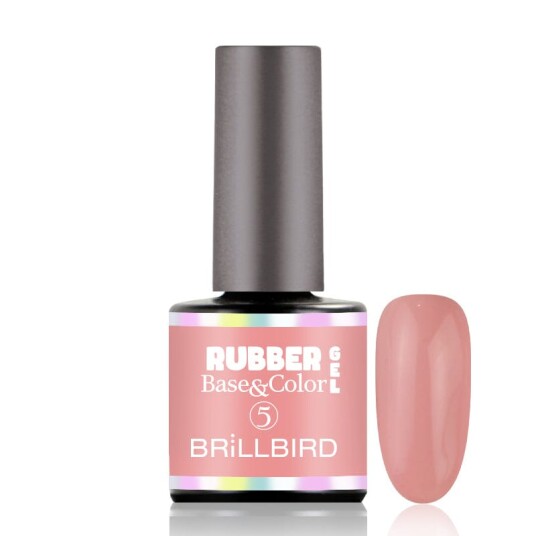 Brillbird Norge Mani Gel   Rubber base  5   8ml
