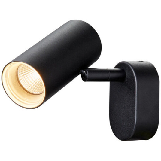 SLV Noblo 1 Vegg/Taklampe 2700K Sort - 90657