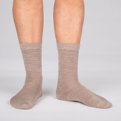 Safa Exclusive Sokker Lys Beige 36-40